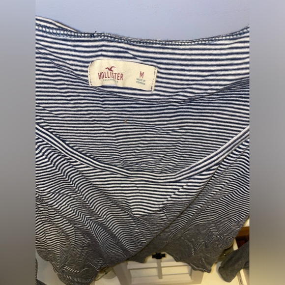 HOLLISTER long sleeve waist top - Picture 2 of 4